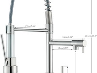 Saeuwtowy 3-kleuren led-keukenkraan - afbeelding 2 van  5