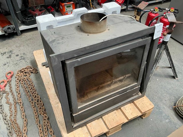 Saey inbouw hout haard - afbeelding 2 van  7
