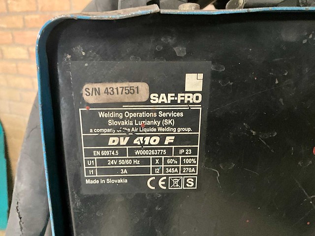 Saf filcord 3535 mig lasapparaat - afbeelding 2 van  10