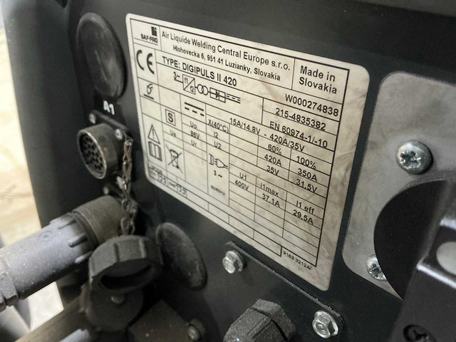 Saf-fro digiplus ii 420 mig lasapparaat - afbeelding 3 van  6