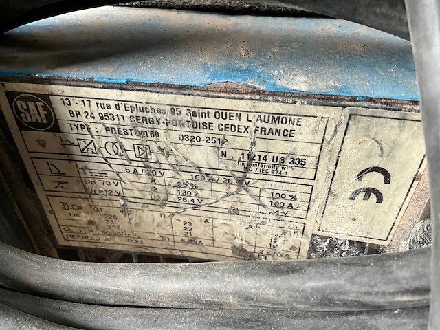 Saf presto 160 lasapparaat - afbeelding 3 van  8