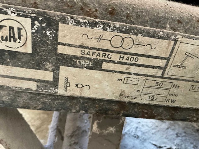 Saf safarc h400 elektrode lasapparaat - afbeelding 5 van  5