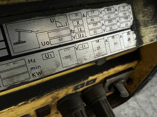 Saf safex c2 0320-0500 elektrode lasapparaat - afbeelding 4 van  4