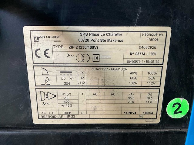 Saf zip 2 plasmasnijmachine - afbeelding 4 van  4