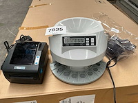 Safescan 1250 eur geldtelmachine - afbeelding 1 van  7