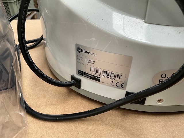 Safescan 1250 eur geldtelmachine - afbeelding 5 van  7