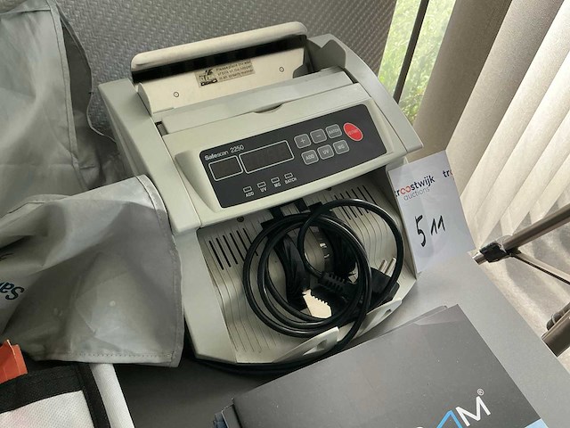 Safescan 2250 geldtelmachine - afbeelding 1 van  1