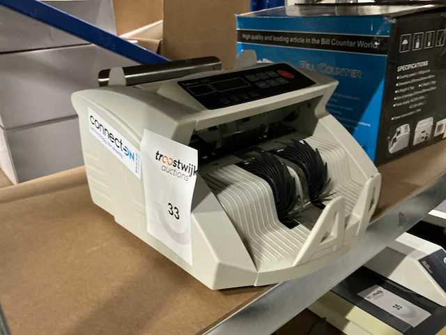 Safescan bill counter 2250 biljettenteller - afbeelding 3 van  4