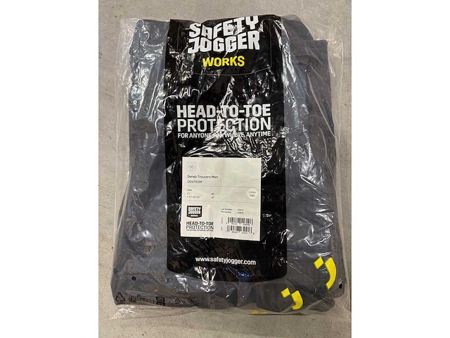 Safety jogger - dentrom - 4-way stretch pants size 48 (12x) - afbeelding 1 van  2