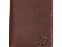Safety wallet - leder - rfid - hide & stitch - bruin - afbeelding 3 van  4