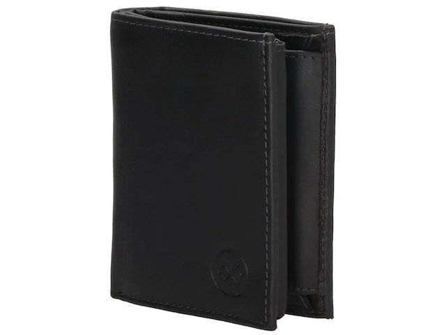Safety wallet - leder - rfid - hide & stitch - zwart - afbeelding 4 van  4