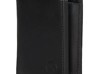 Safety wallet - leder - rfid - hide & stitch - zwart - afbeelding 4 van  4