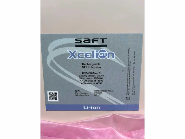 Saft xcelion 6t lithium-ion 1584 wh 26,4v batterijopslag - accu - afbeelding 3 van  6
