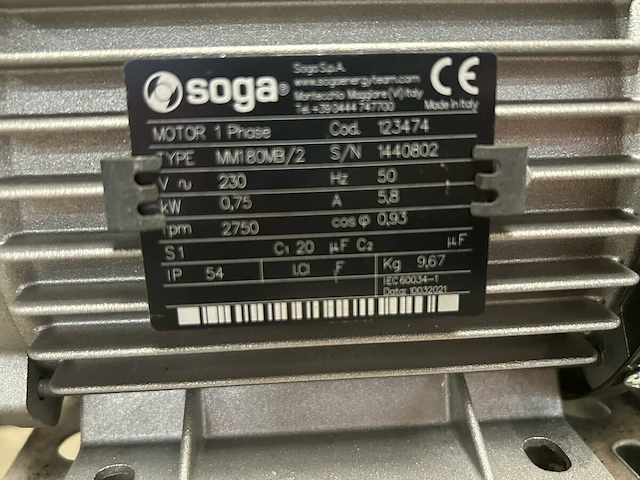Saga motor - afbeelding 3 van  3