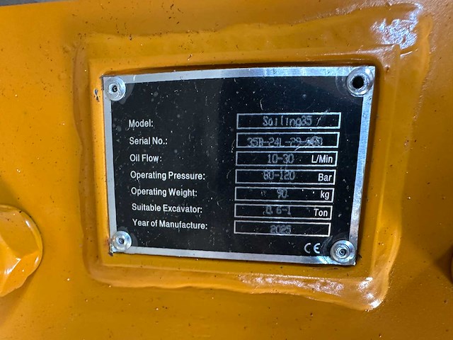 Sailing - 2025 - 35 - hydraulische hamer - afbeelding 9 van  9