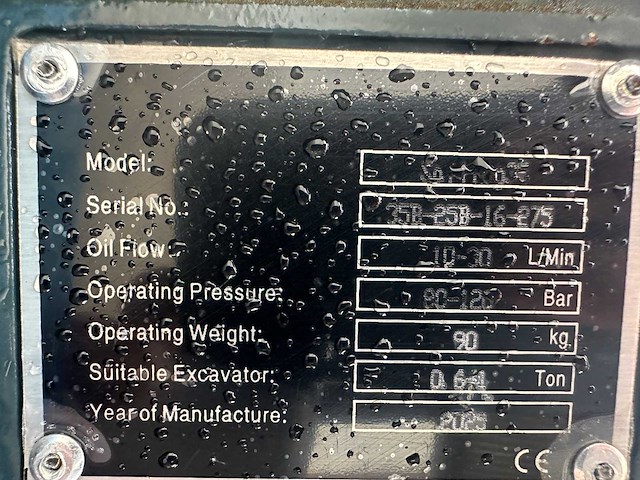 Sailing - 2025 - 35 - hydraulische hamer - afbeelding 9 van  9