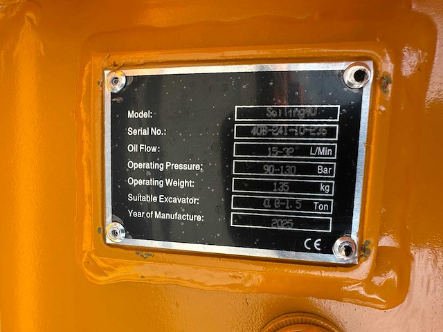 Sailing - 2025 - 40 - hydraulische hamer - afbeelding 2 van  10