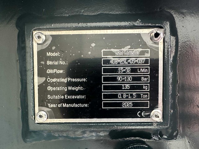 Sailing - 2025 - 40 - hydraulische hamer. - afbeelding 3 van  11
