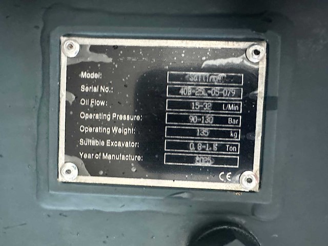 Sailing - 2025 - 40 - hydraulische hamer - afbeelding 5 van  5