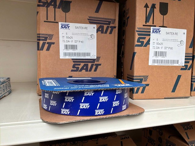 Sait r-saitrol/ saitex re grote partij diverse schuurband - afbeelding 5 van  12