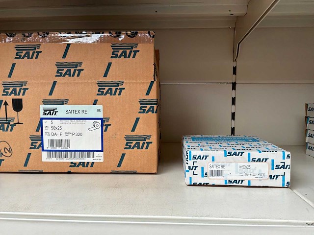 Sait r-saitrol/ saitex re grote partij diverse schuurband - afbeelding 7 van  12