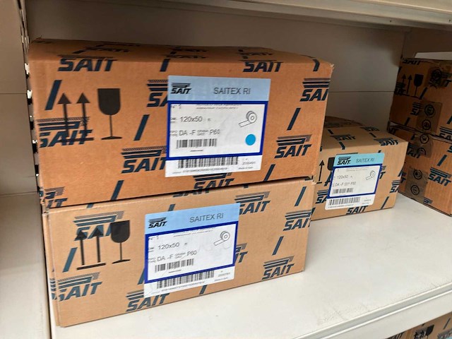 Sait r-saitrol/ saitex re grote partij diverse schuurband - afbeelding 10 van  10