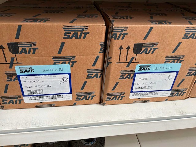 Sait r-saitrol/ saitex re grote partij diverse schuurband - afbeelding 4 van  10