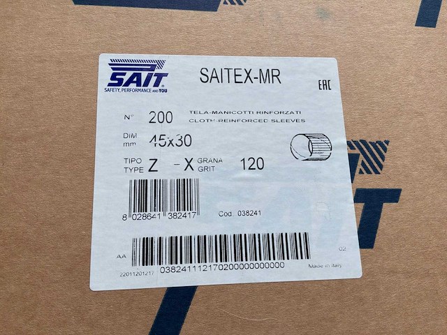 Sait saitex mr grote partij diverse machine schuurbandjes - afbeelding 2 van  7