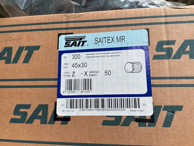 Sait saitex mr grote partij diverse machine schuurbandjes - afbeelding 5 van  7