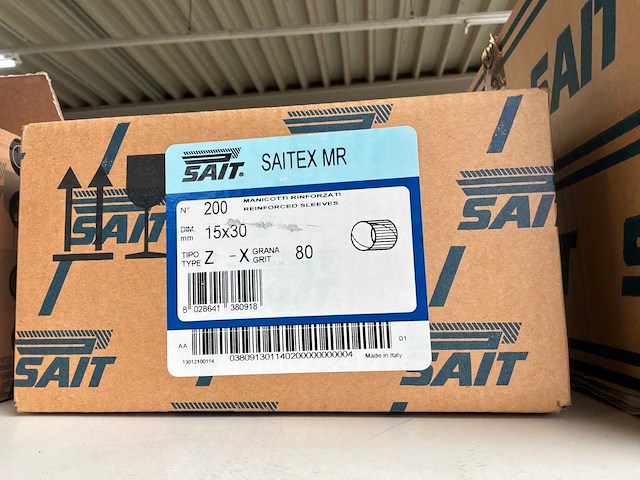 Sait saitex mr grote partij diverse machine schuurbandjes - afbeelding 6 van  7