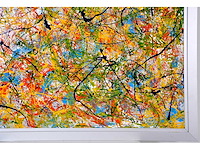 Sala - acryl op paneel - 110x95 cm - 1987 - afbeelding 1 van  4
