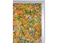 Sala - acryl op paneel - 110x95 cm - 1987 - afbeelding 2 van  4