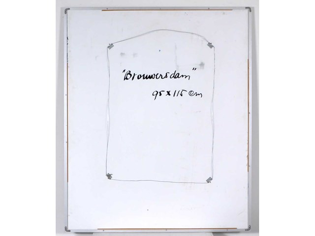 Sala - brouwersdam - acryl op paneel - 118x97 cm - afbeelding 7 van  7