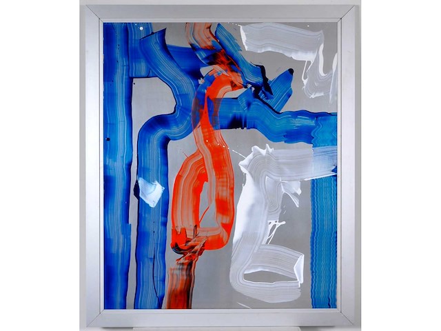 Sala - fantastic voyage - acryl op aluminium - 118x98 cm - 1987 - afbeelding 1 van  9