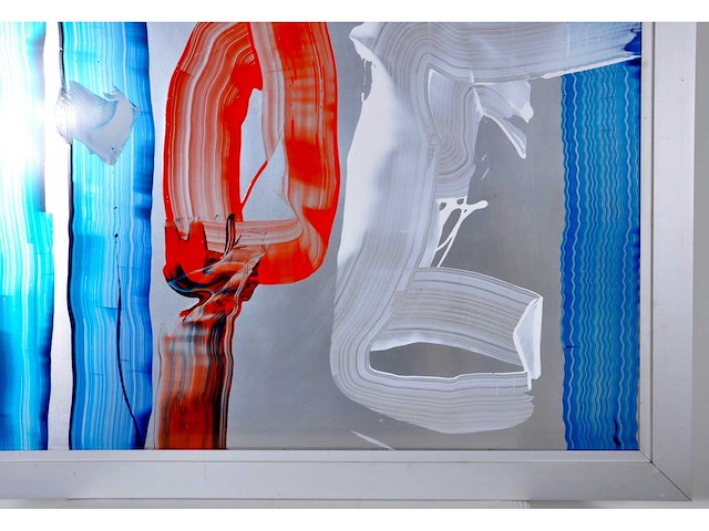 Sala - fantastic voyage - acryl op aluminium - 118x98 cm - 1987 - afbeelding 6 van  9