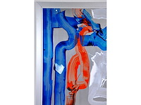 Sala - fantastic voyage - acryl op aluminium - 118x98 cm - 1987 - afbeelding 3 van  9