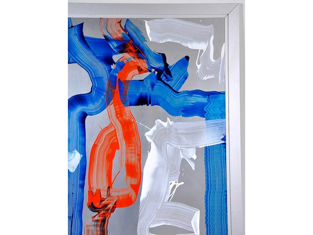 Sala - fantastic voyage - acryl op aluminium - 118x98 cm - 1987 - afbeelding 4 van  9