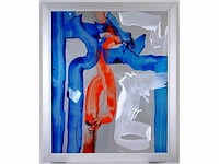 Sala - fantastic voyage - acryl op aluminium - 118x98 cm - 1987