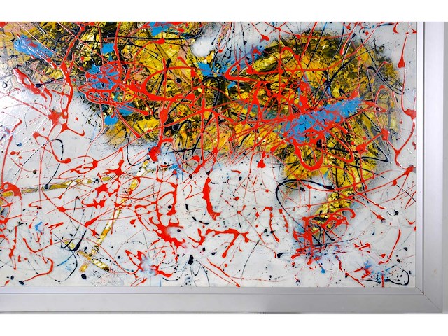 Sala - lucidus arachnoia - acryl op paneel - 118x98 cm - 1987 - afbeelding 3 van  9