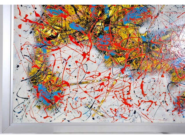 Sala - lucidus arachnoia - acryl op paneel - 118x98 cm - 1987 - afbeelding 4 van  9