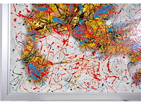Sala - lucidus arachnoia - acryl op paneel - 118x98 cm - 1987 - afbeelding 4 van  9