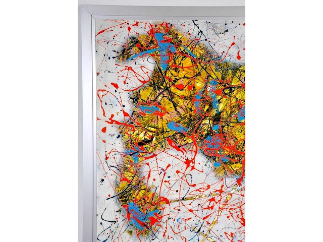 Sala - lucidus arachnoia - acryl op paneel - 118x98 cm - 1987 - afbeelding 5 van  9