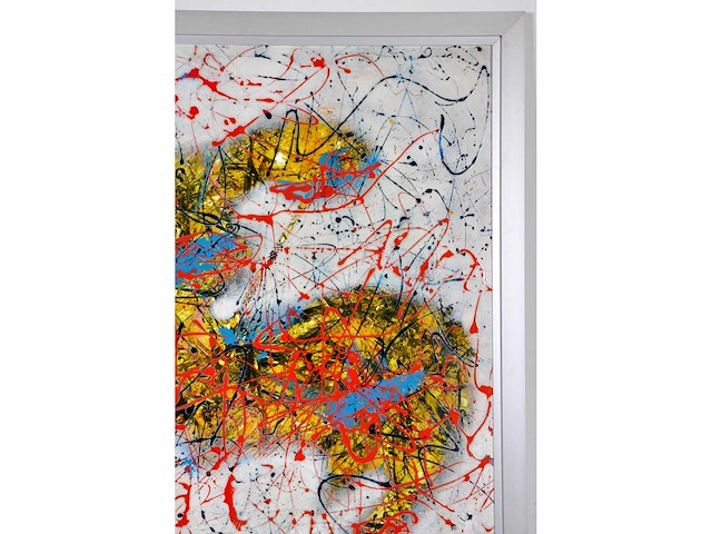 Sala - lucidus arachnoia - acryl op paneel - 118x98 cm - 1987 - afbeelding 6 van  9