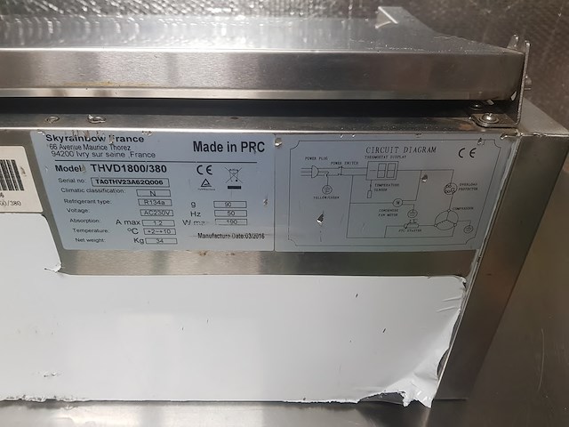 Saladette skyrainbow thvd1800/380 - afbeelding 9 van  14