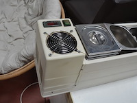 Saladette zonder merk met 9 inox bakjes (20) - afbeelding 3 van  6