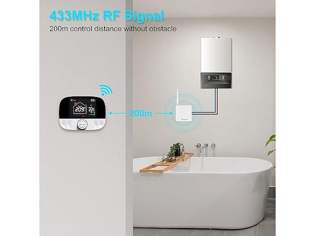 Salcar slimme thermostaat - afbeelding 2 van  5