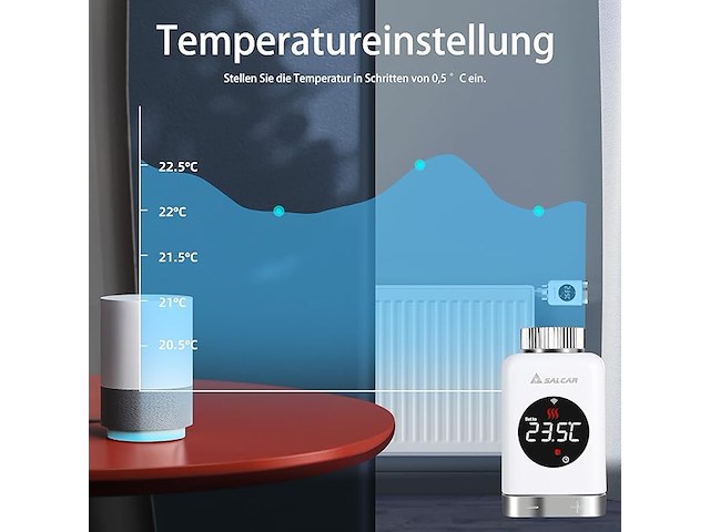 Salcar wifi thermostaat - afbeelding 4 van  5