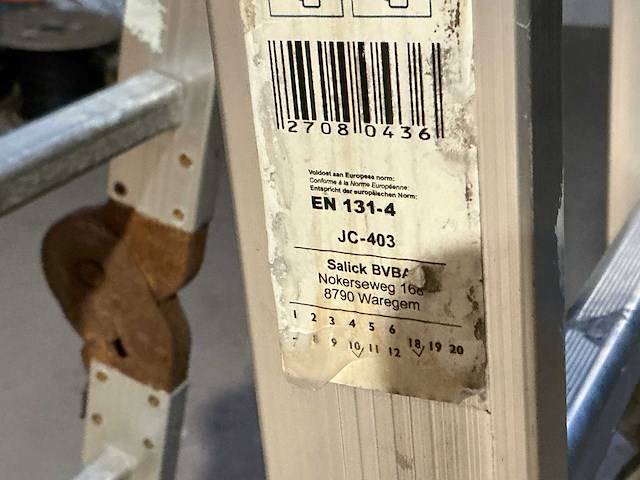Salick jc-403 ladder - afbeelding 2 van  2