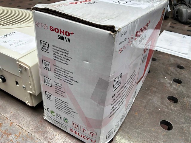 Salicru sps soho+ 500 va power supplie - afbeelding 3 van  3