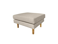 Salon argo beige 3-zit + ottoman - afbeelding 2 van  6